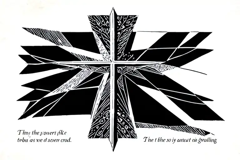 Cross Psalm 46 Bible Verses