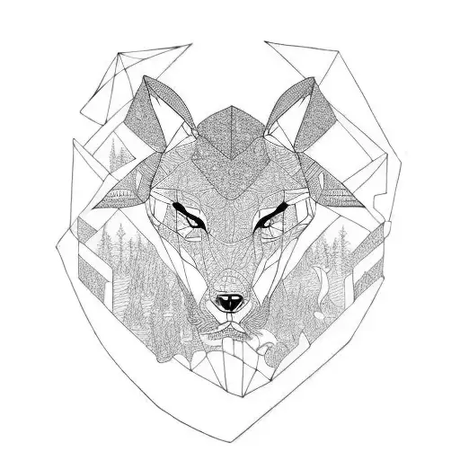 Line Work For Forearms Aggressive Animal And Peace And Trouble