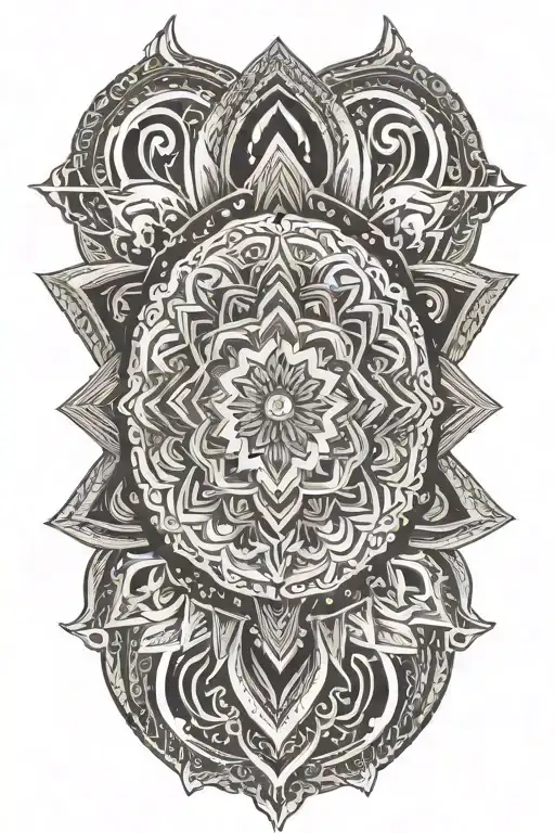 Mandala With Nordic Touch