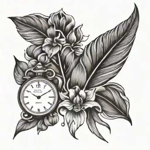 Orchid Feather Watch