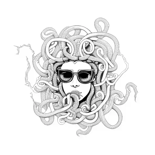 Medusa Sunglasses Vaping