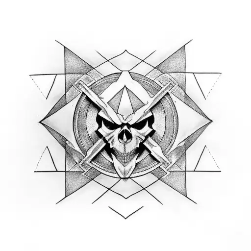 Metallica Logo And Tool Eye Mesh