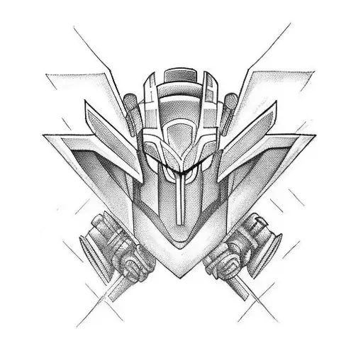 Transformers Autobot Logo With A Bee