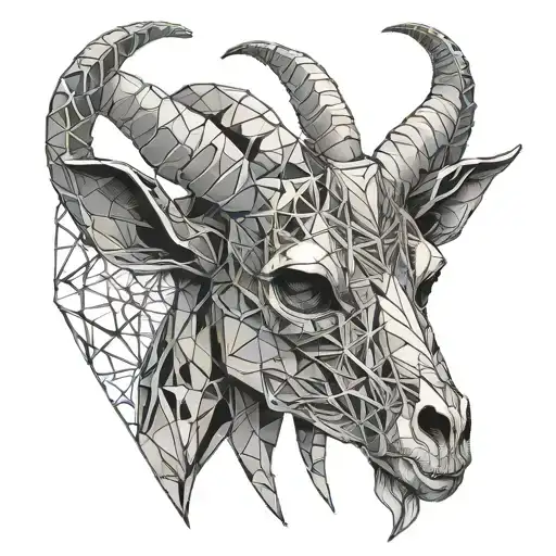 Goat Head Skull