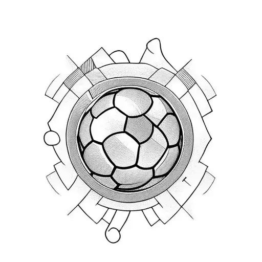 Morris Dancer With Football