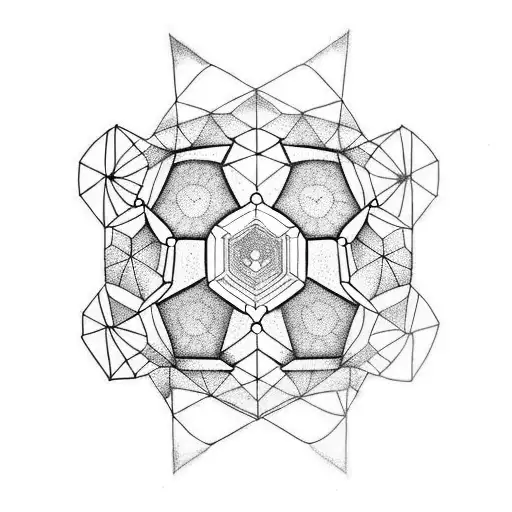 Cyberpunk Hexagon Subdermal