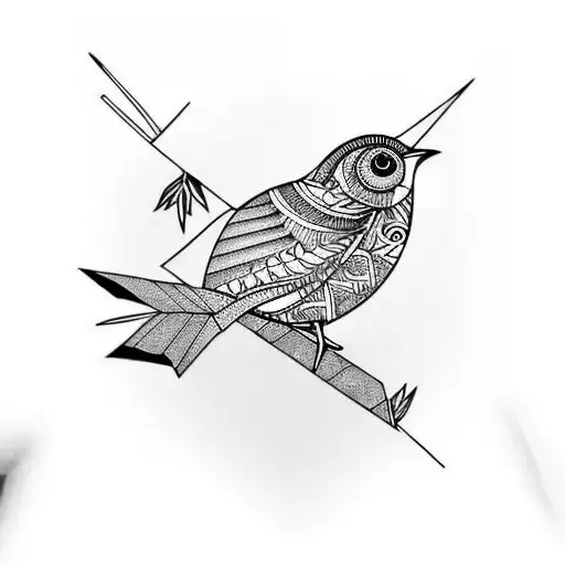 Small Native New Zealand Bird