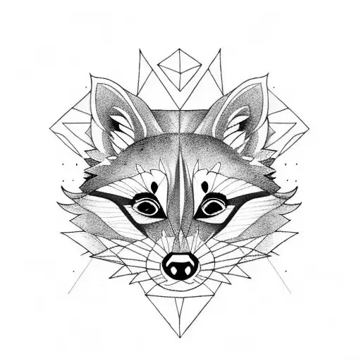 Half Raccoon Half Cat