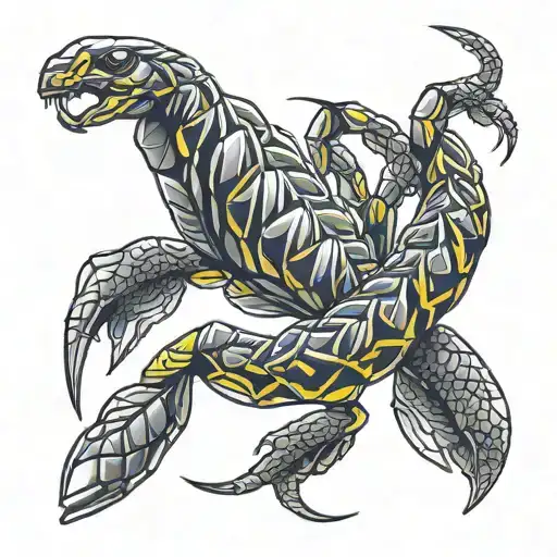 Scorpion Crawling Fenerbahce