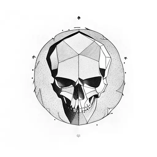 Hamlet Skull In A Nutshell