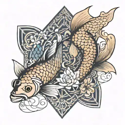 Koi Fish And Libra Zodiac Sign