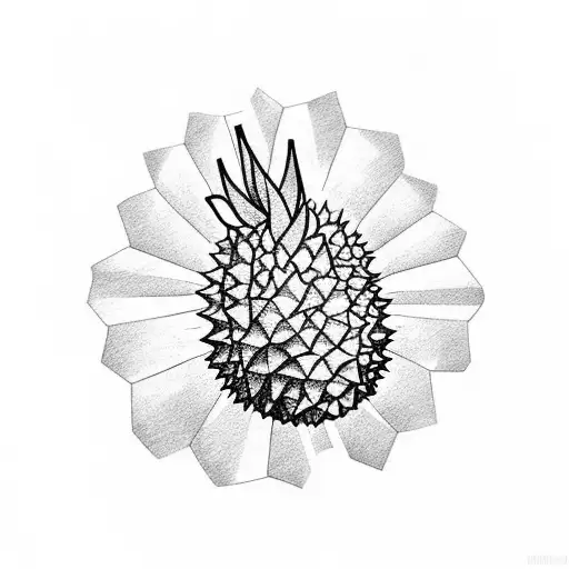 Cute Durian In Color