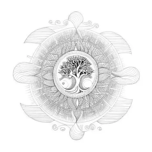 Tree Of Life Sun Moon