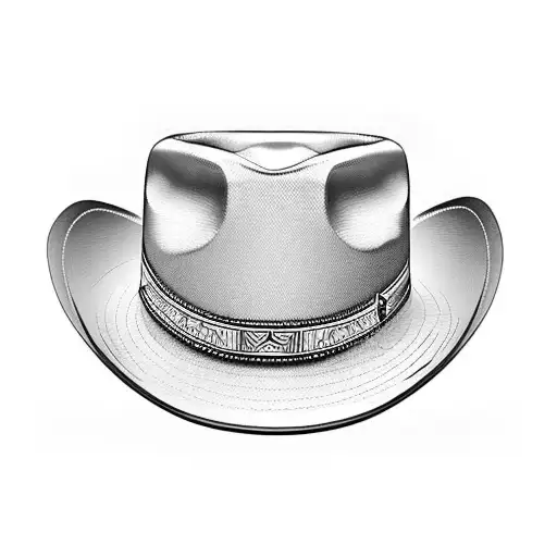 Cowboy Hat With Whiskey