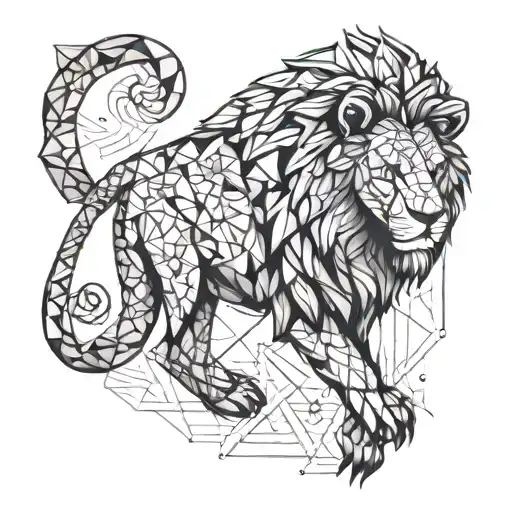 Leo Sacred Geometry Patterns