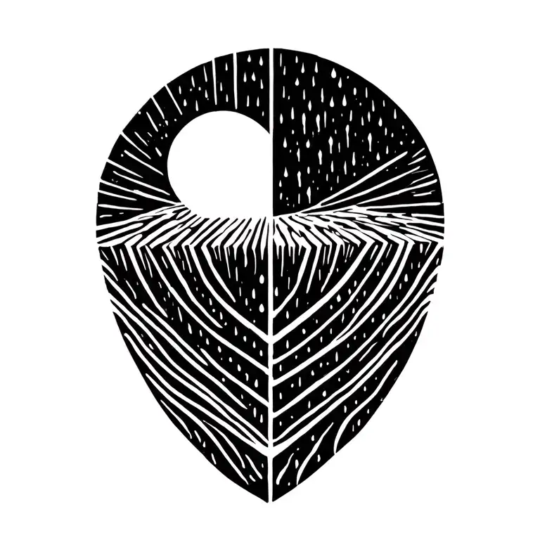 A Sun Melting Into Rain