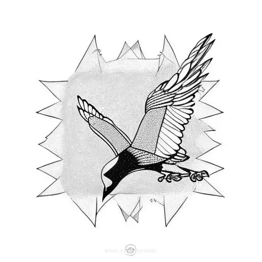 Crow Made Out Of Crows