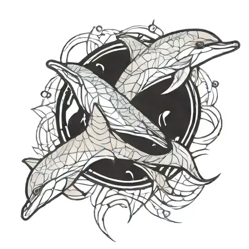 Dolphin Art Style