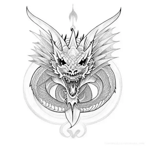 Dragon With Two Legs