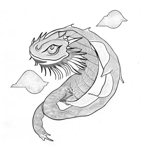 Water Dragon Simple