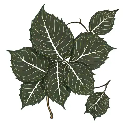 Linden Leaf Intertwined