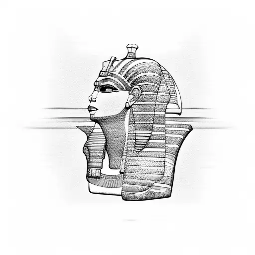 Egyptian Line Drawing