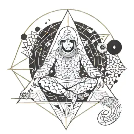 D Moon Child Sitting