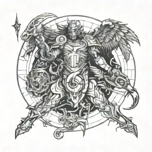 Battle Against Flesh And Blood Angel And Demon