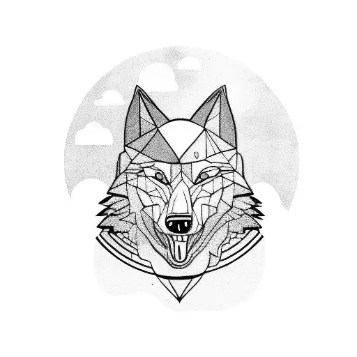 A Wolf Howling At A Chef's Hat