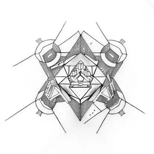 Cyberpunk Hexagon