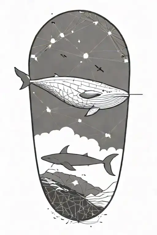 Smiling Half Sperm Whale Half Thermonuclear Missile Falling Through The Atmosphere