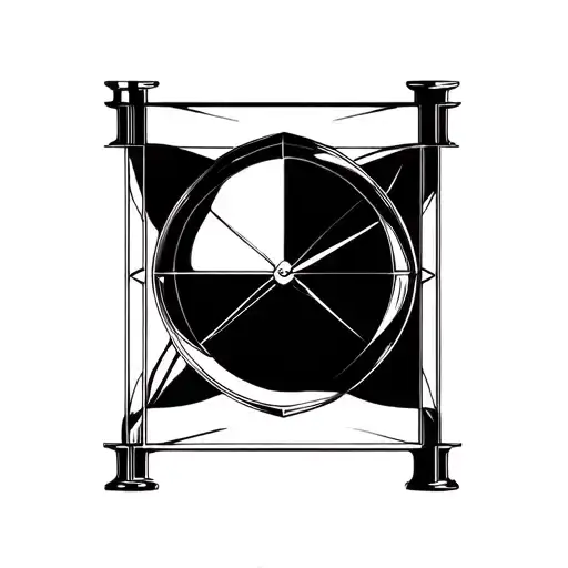 Hourglass Time Is Money