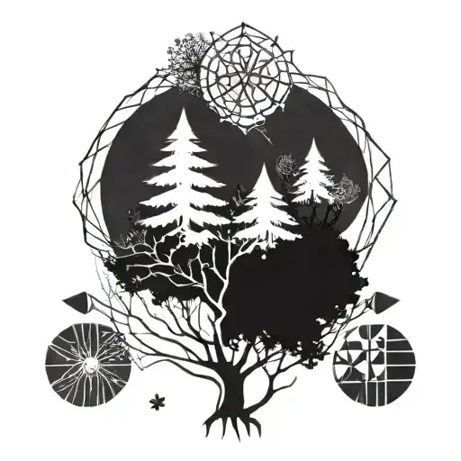 Nordic Tree Simplistic