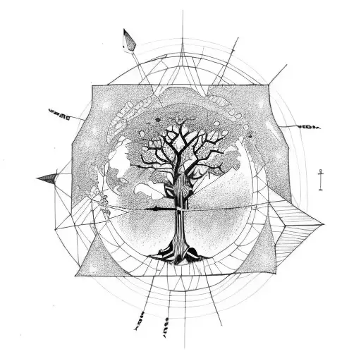 World Tree And Triangle