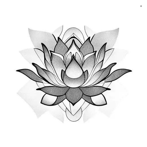 Lotus Flower Unalome
