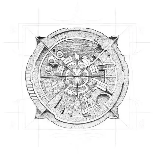 Paris Catacombs Manhole Cover