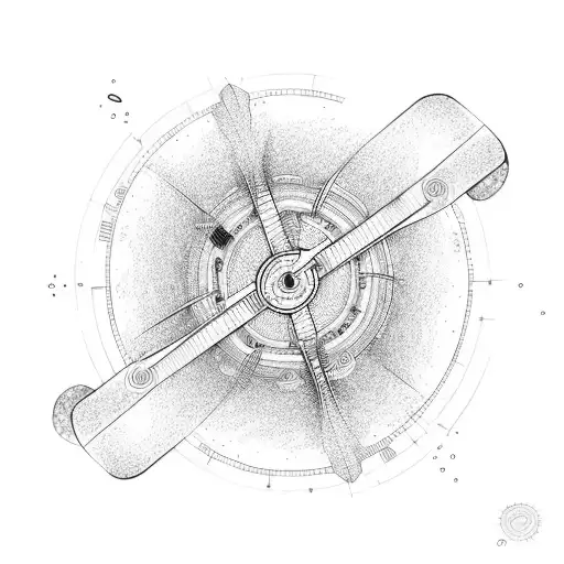 Water Velocity Meter Spinner In A River