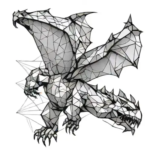 Stitch As A Dragon Flying