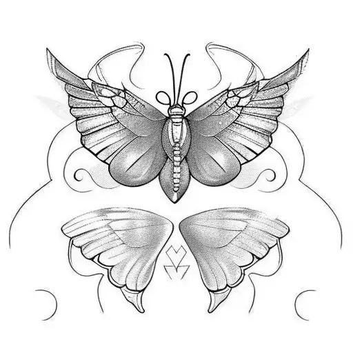 Butterfly Wings Dagger