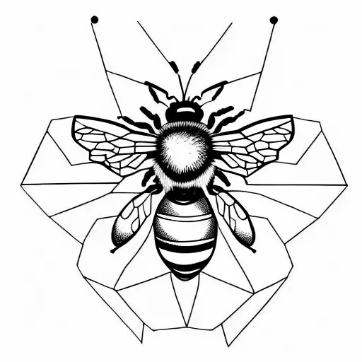 Bee With Geometry