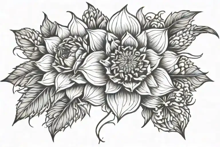 Rose Daffodil Chrysanthemum Flower