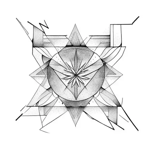 Bisected Straight Line