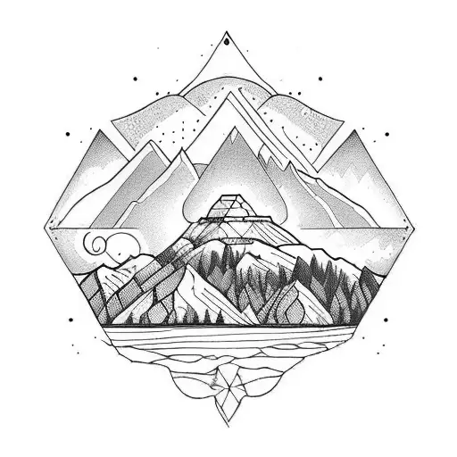 Mountain Scene Christianity