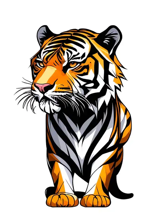 Protective Tiger That I Have For My Children