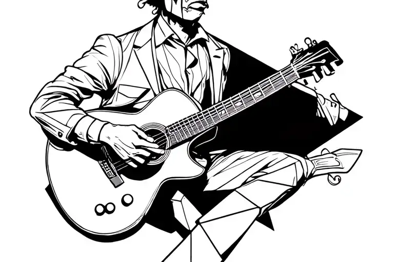 Puppet Master Playing Guitar