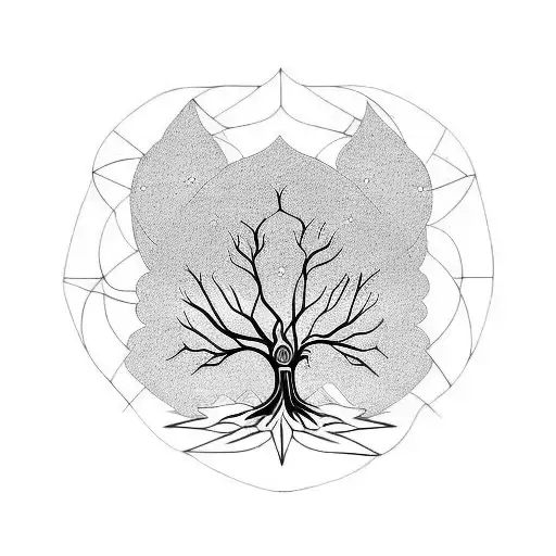 Tree Of Life And Space