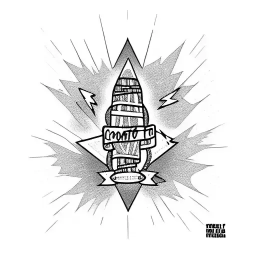 Comfort Kills Quote In Lightning Bolt