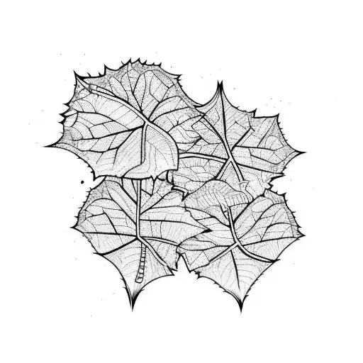 Ivy Growing On Mountain