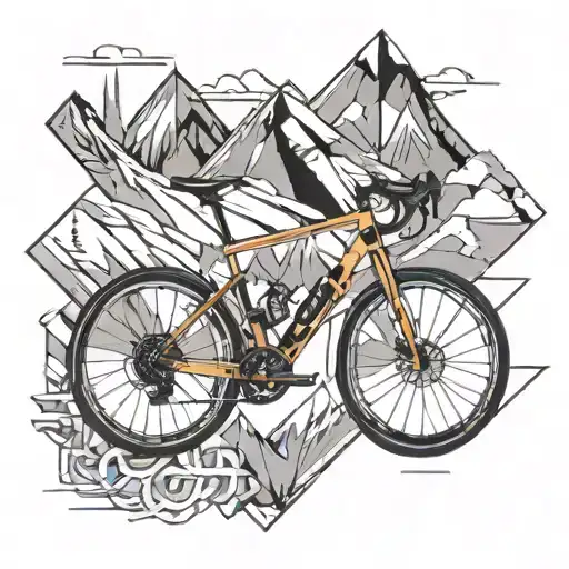 Road Bike Mountain Peak
