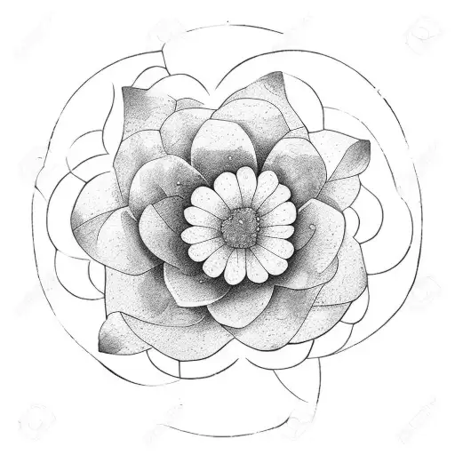 A Sakura Flower Blooming In A Watercolor Painting Style